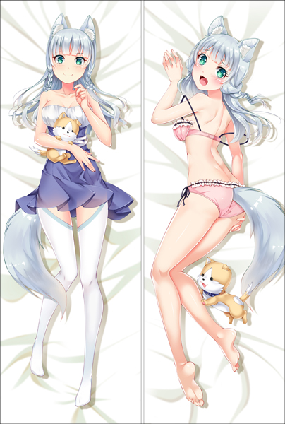 Damaged sigle Dakimakura 3d pillow japanese anime pillowcase