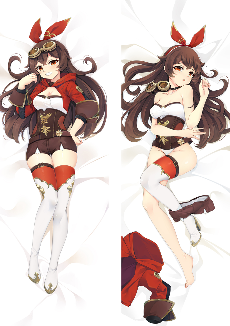 Genshin Impact Amber Anime Dakimakura Japanese Hugging Body PillowCases