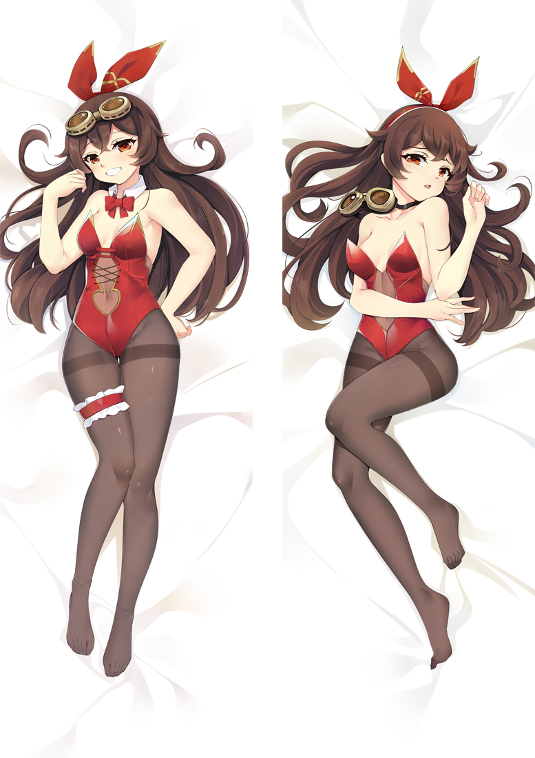 Genshin Impact Amber Anime Dakimakura Japanese Hugging Body PillowCases