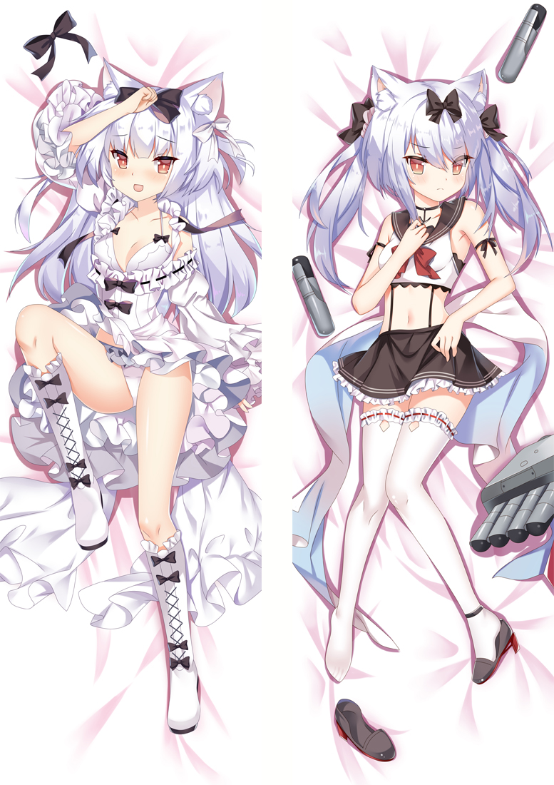 Azur Lane Yukikaze Anime Dakimakura Japanese Hugging Body PillowCases