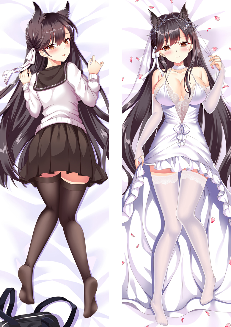 Azur Lane Atago Anime Dakimakura Japanese Hugging Body PillowCases