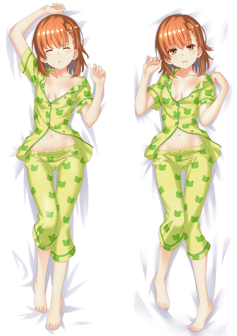 A Certain Scientific Railgun Mikoto Misaka Anime Dakimakura Japanese Hugging Body PillowCases