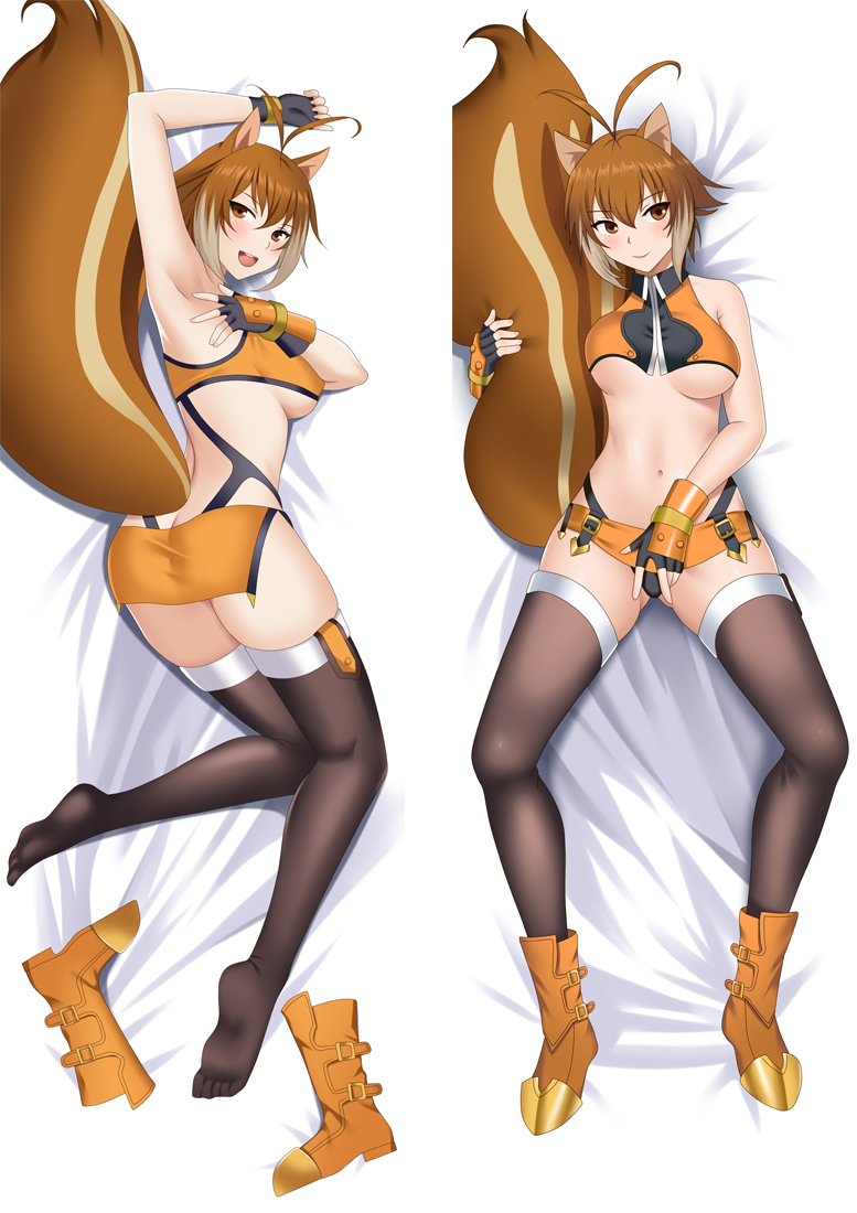 BlazBlue Makoto Nanaya Anime Dakimakura Japanese Hugging Body PillowCases