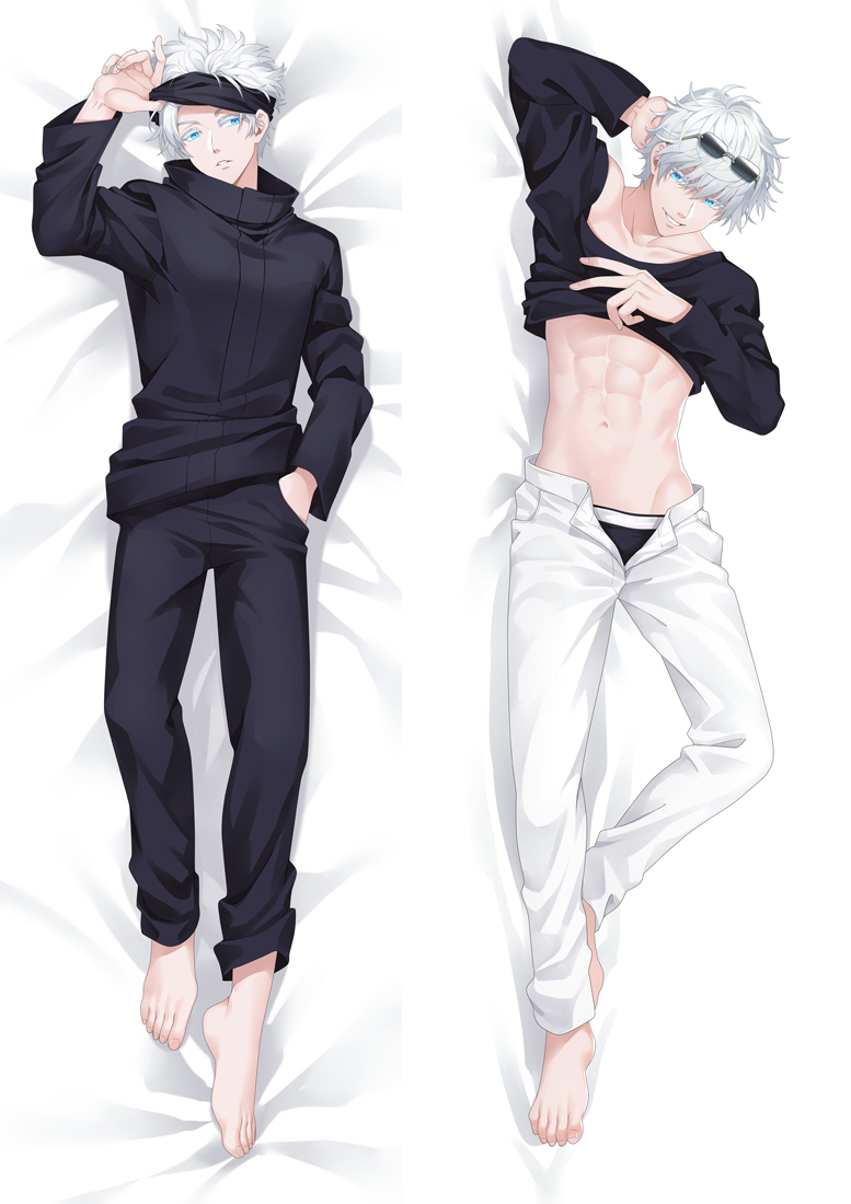 Jujutsu Kaisen Gojo Satoru Anime Dakimakura Japanese Hugging Body PillowCover