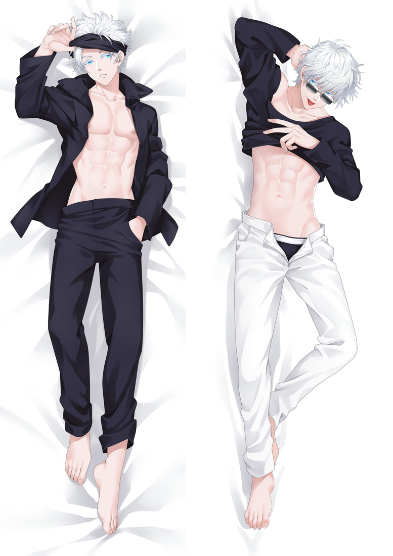 Jujutsu Kaisen Gojo Satoru Anime Dakimakura Japanese Hugging Body PillowCover