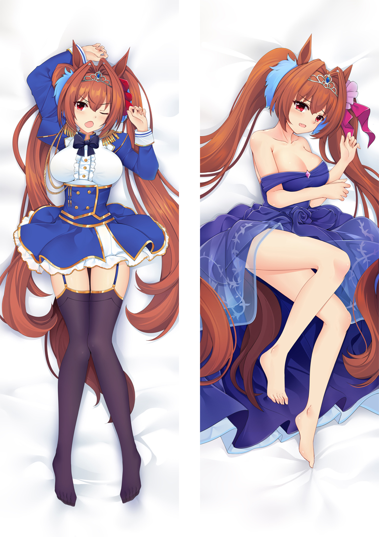 Umamusume Pretty Derby Daiwa Scarlet Anime Dakimakura Japanese Hugging Body PillowCover