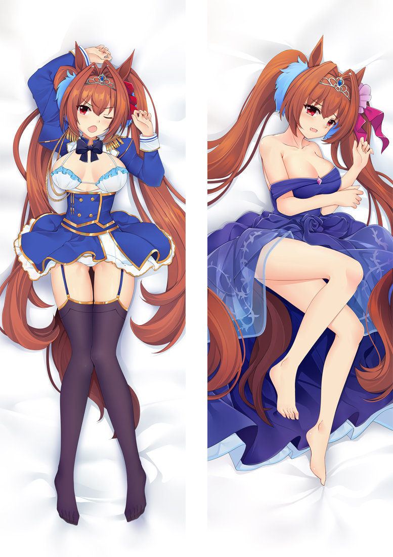 Umamusume Pretty Derby Daiwa Scarlet Anime Dakimakura Japanese Hugging Body PillowCover