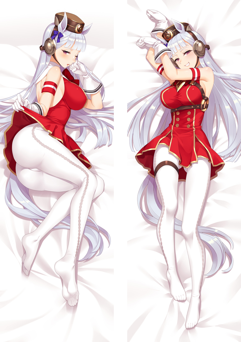 Umamusume Pretty Derby Gold Ship Anime Dakimakura Japanese Hugging Body PillowCover