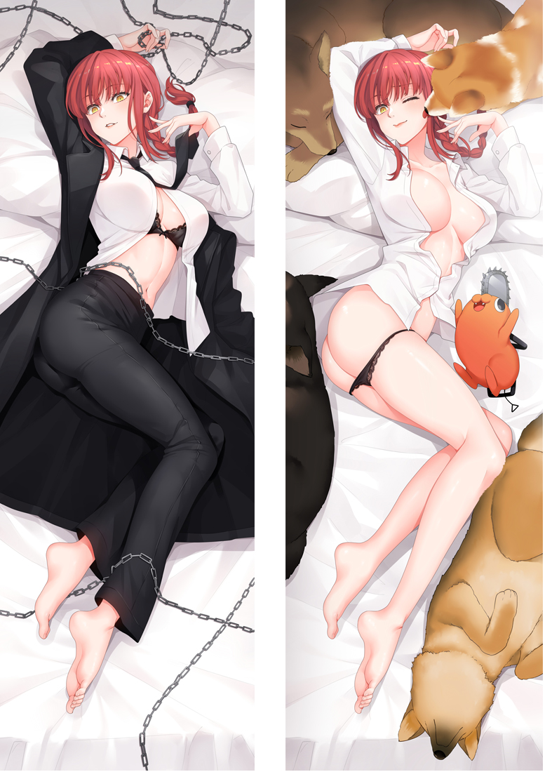 Chainsaw Man Makima Dakimakura 3d pillow japanese anime pillowcases