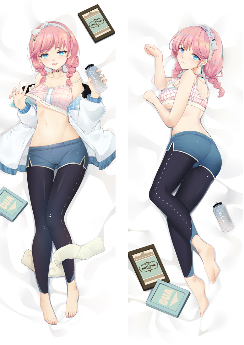 Arknights Blue Poison Anime Dakimakura Japanese Hugging Body PillowCover