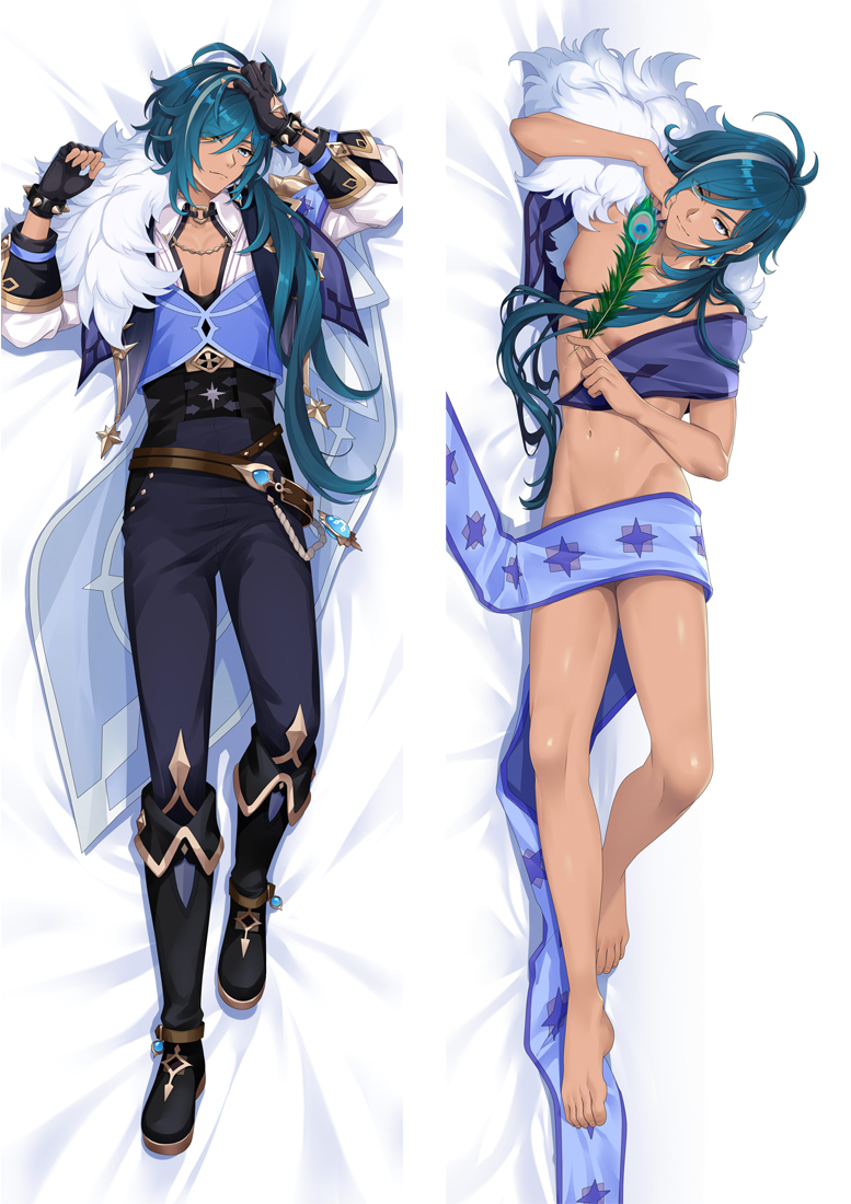 Genshin Impact Kaeya Anime Dakimakura Japanese Hugging Body PillowCover