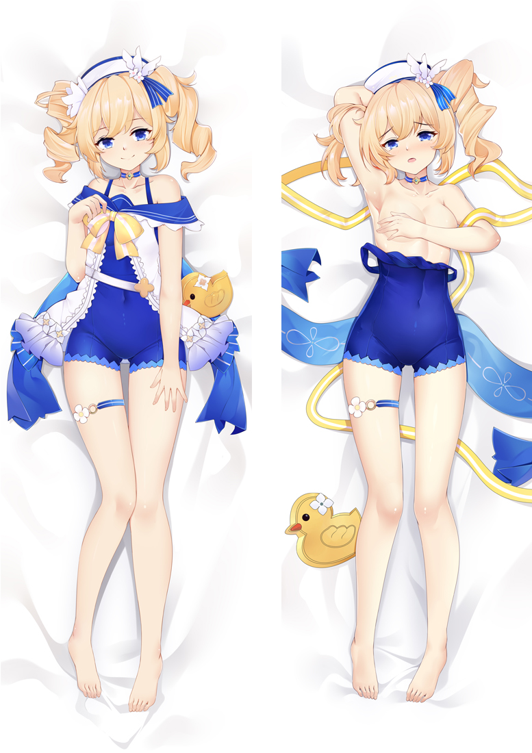 Genshin Impact Barbara Anime Dakimakura Japanese Hugging Body PillowCover