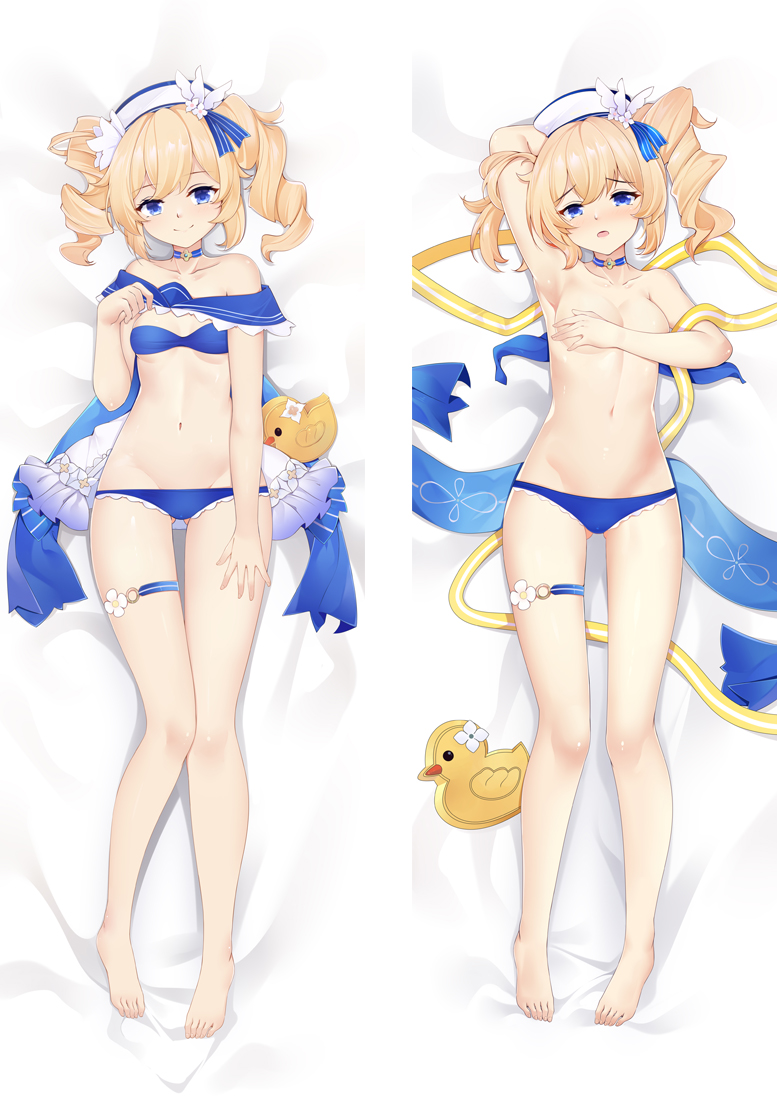 Genshin Impact Barbara Anime Dakimakura Japanese Hugging Body PillowCover