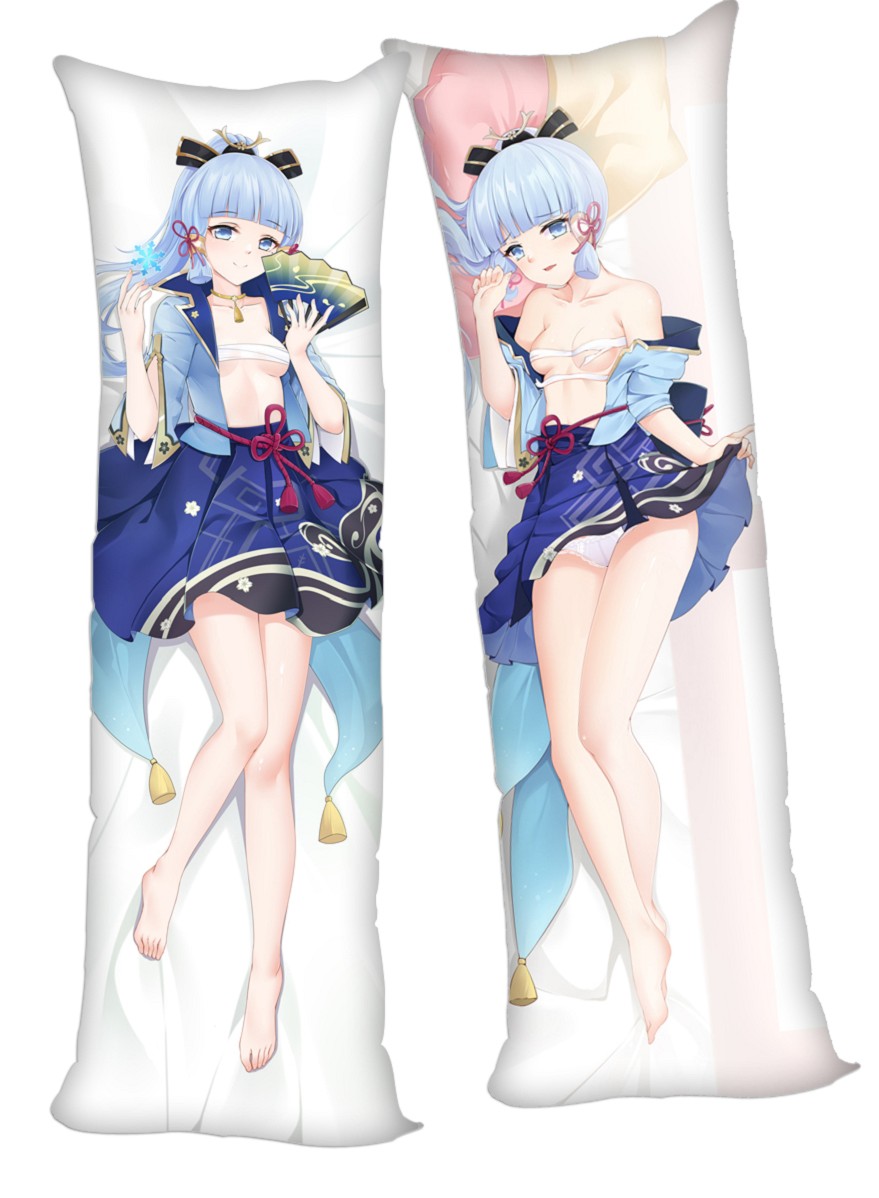 Genshin Impact Kamisato Ayaka Anime Dakimakura 3d Pillow Japanese Lover Pillow