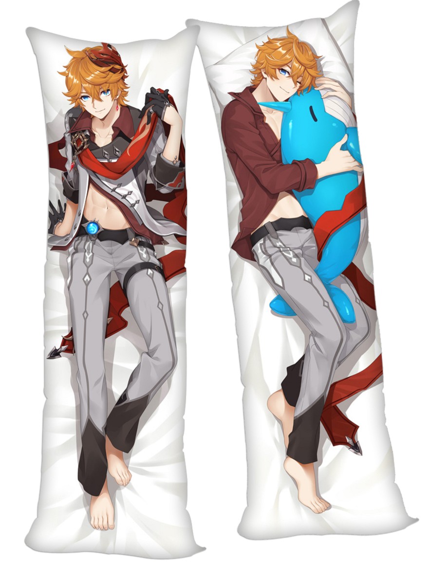 Tartaglia Genshin Impact Anime Dakimakura 3d Pillow Japanese Lover Pillow