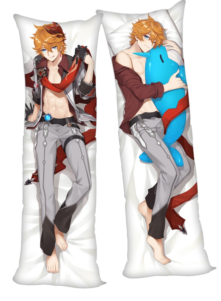 Tartaglia Genshin Impact Anime Dakimakura 3d Pillow Japanese Lover Pillow