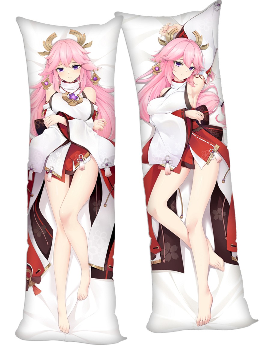 Genshin Impact Yae Miko Anime Dakimakura 3d Pillow Japanese Lover Pillow