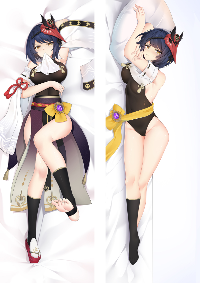 Genshin Impact Sara Anime Dakimakura 3d Pillow Japanese Lover Pillow