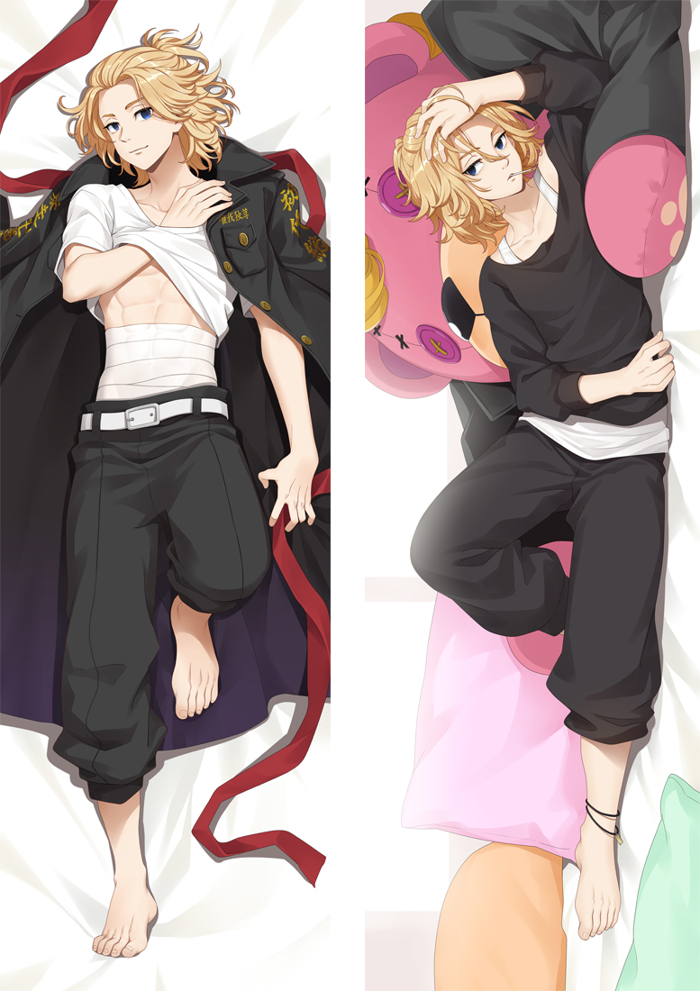 Tokyo Revengers Manjiro Sano Anime Dakimakura 3d Pillow Japanese Lover Pillow