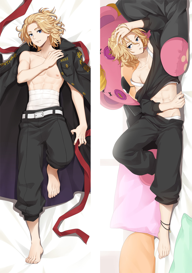 Tokyo Revengers Manjiro Sano Anime Dakimakura 3d Pillow Japanese Lover Pillow