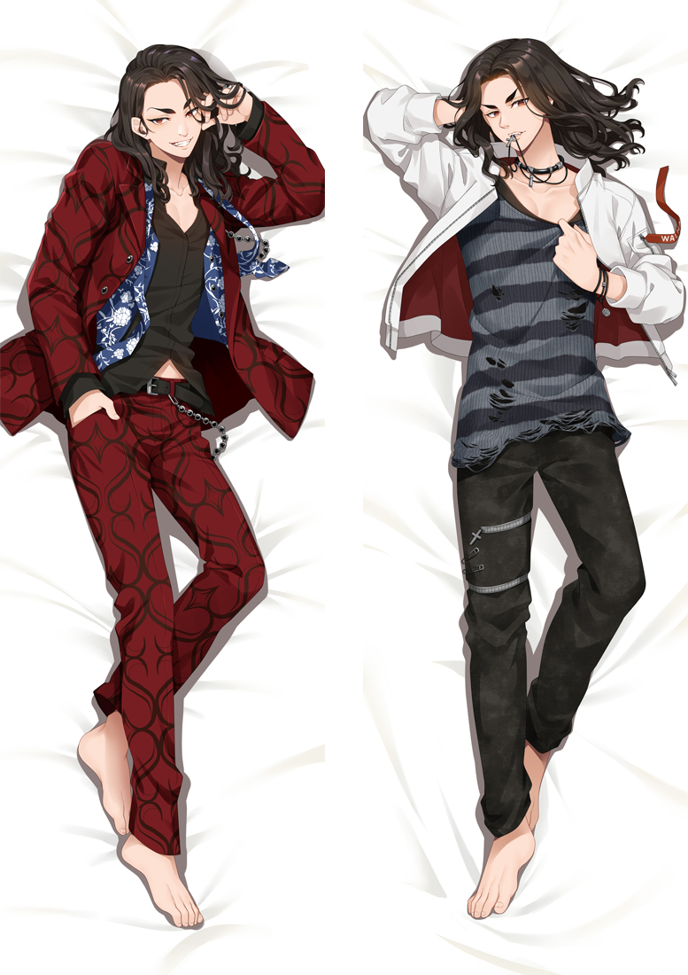 Tokyo Revengers Baji Keisuke Anime Dakimakura 3d Pillow Japanese Lover Pillow