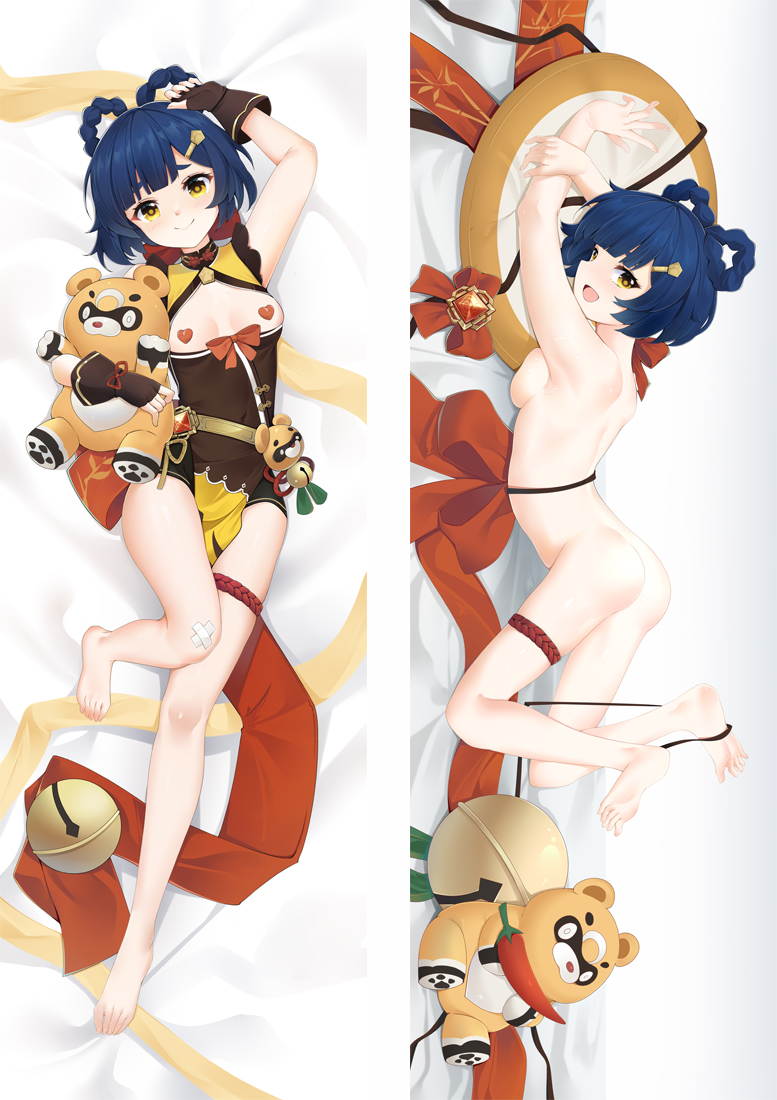 Xiang Ling Genshin Impact Anime Dakimakura 3d Pillow Japanese Lover Pillow