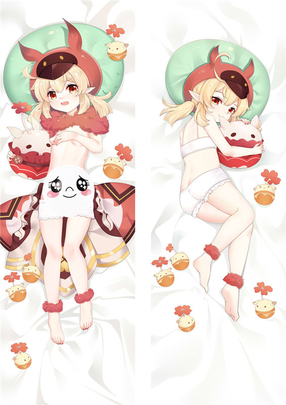 Klee Genshin Impact Anime Dakimakura Pillow 3D Japanese Lover Pillow