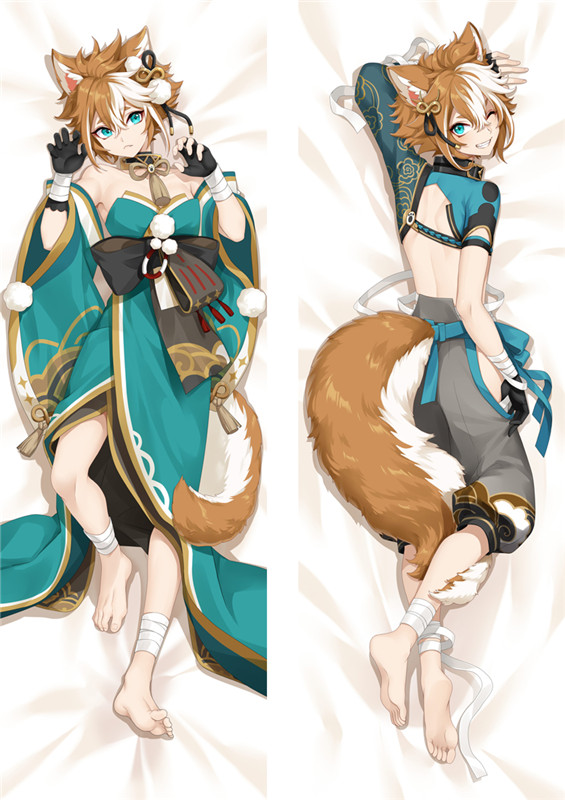 Gorou Genshin Impact Anime Dakimakura Pillow 3D Japanese Lover Pillow