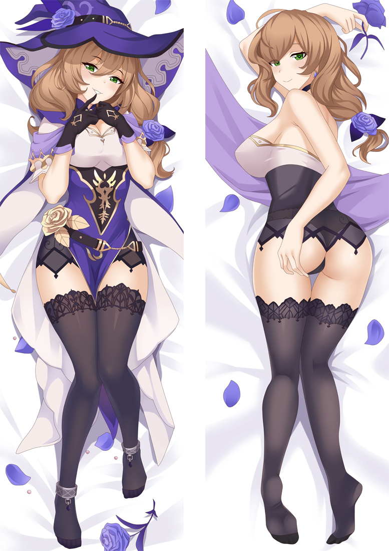 Genshin Impact Lisa Anime Dakimakura 3d Pillow Japanese Lover Pillow