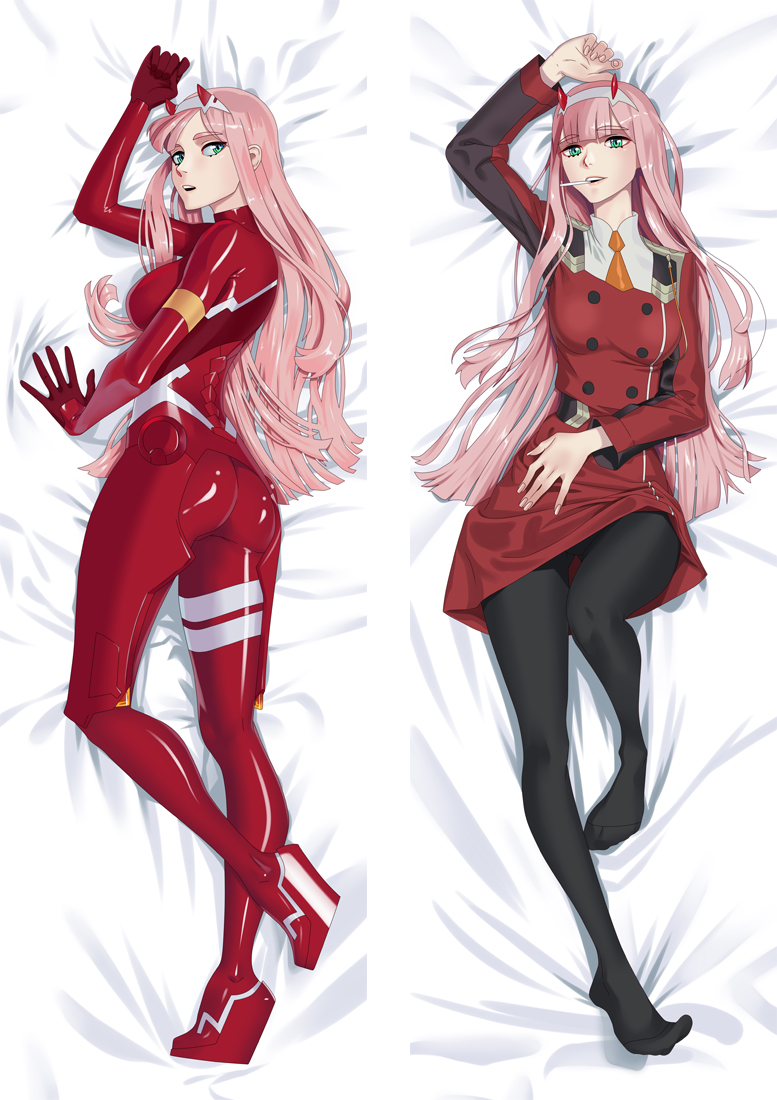 DARLING in the FRANXX ZERO TWO 002 Anime Dakimakura 3d Pillow Japanese Lover Pillow