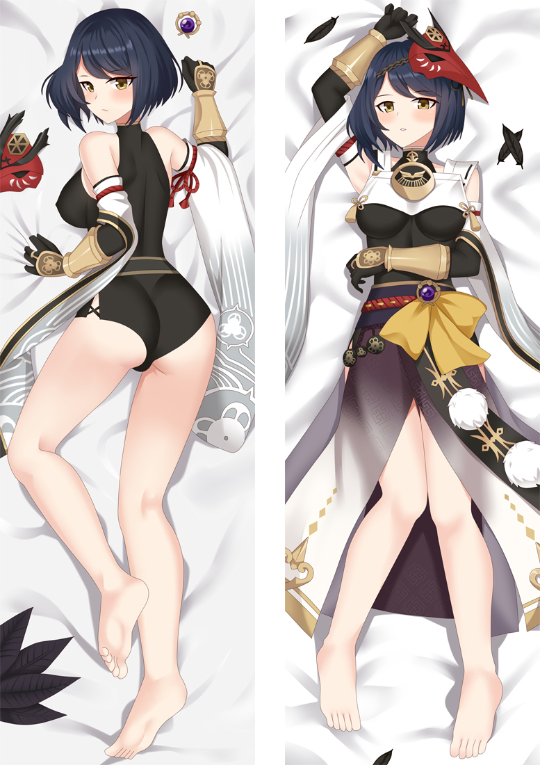 Genshin Impact Sara Anime Dakimakura 3d Pillow Japanese Lover Pillow