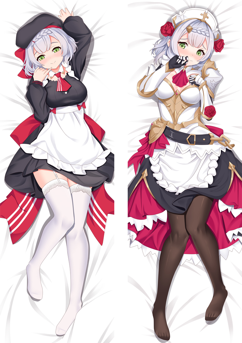 Genshin Impact Noelle Anime Dakimakura 3d Pillow Japanese Lover Pillow