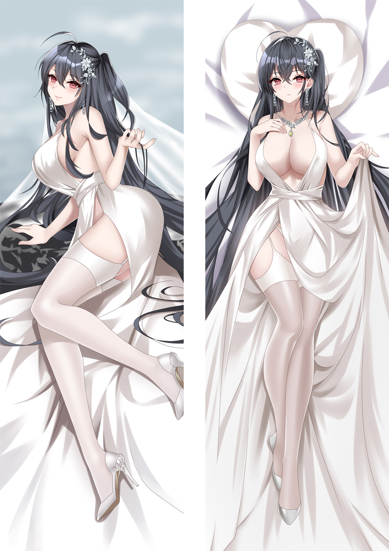 Azur Lane Takao Anime Dakimakura Pillow 3D Japanese Lover Pillow