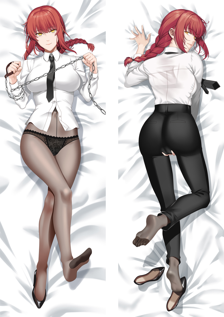 Chainsaw Man Makima Anime Dakimakura Pillow 3D Japanese Lover Pillow