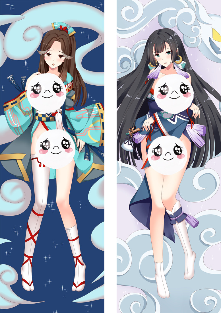 Onmyoji Enenra Anime Dakimakura Pillow 3D Japanese Lover Pillow