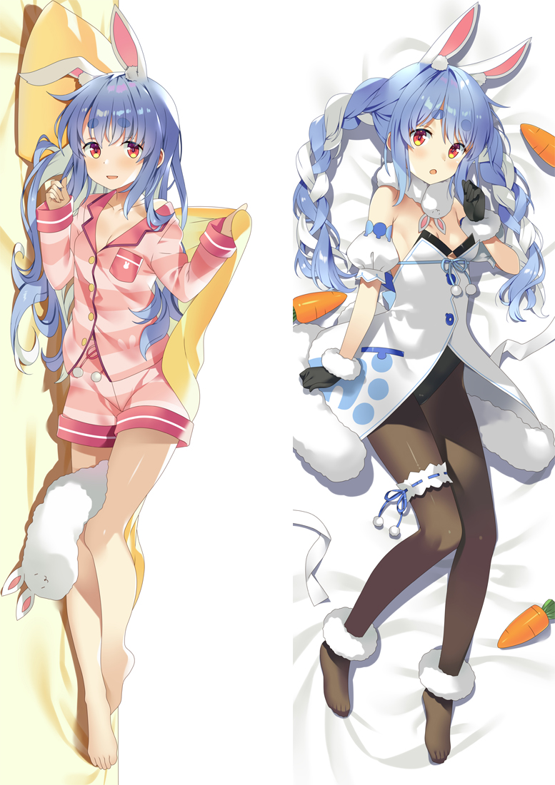 Virtual Youtuber Usada Pekora Anime Dakimakura Pillow 3D Japanese Lover Pillow