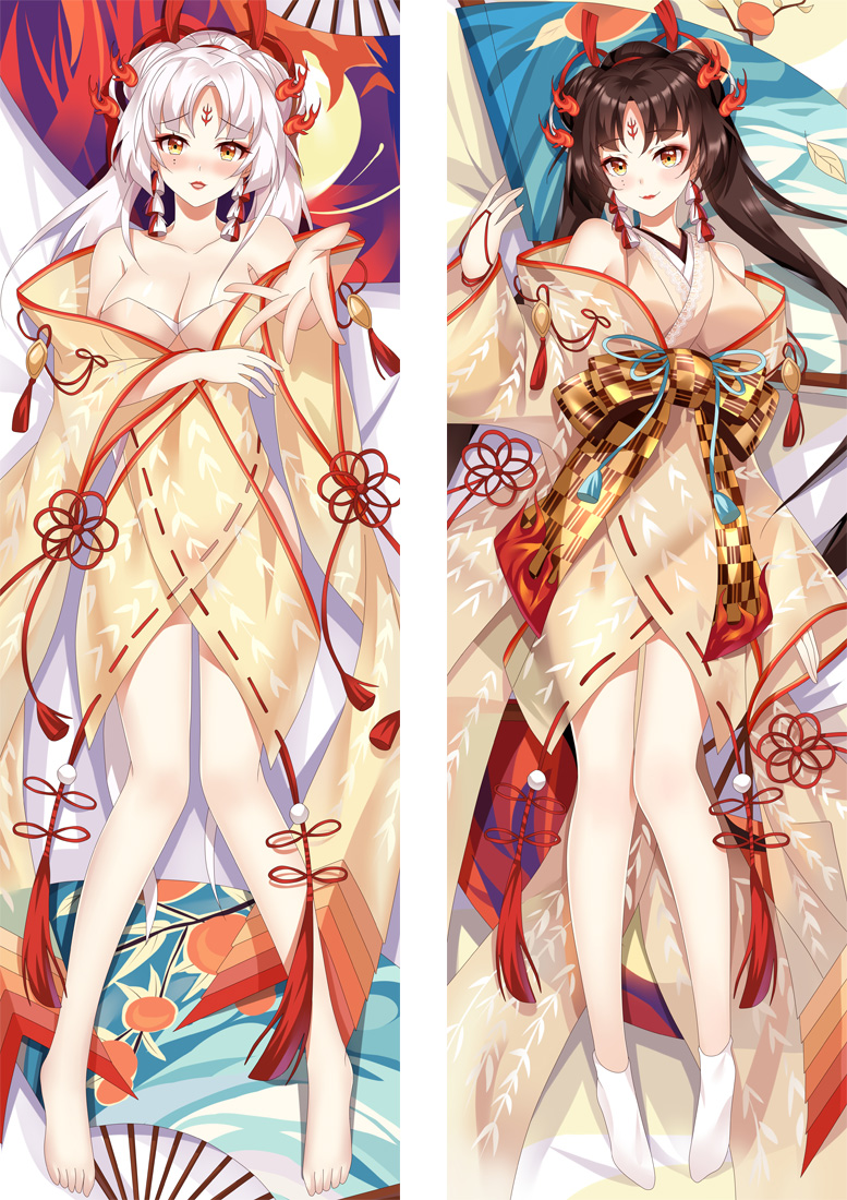 Onmyoji Shiranui Anime Dakimakura Pillow 3D Japanese Lover Pillow