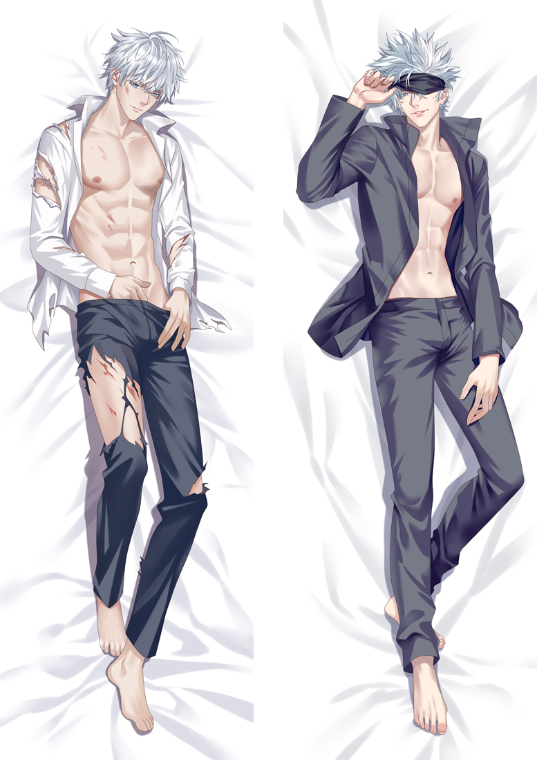 Jujutsu Kaisen Gojo Satoru Anime Dakimakura Pillow Japanese Hugging Body Pillowcase