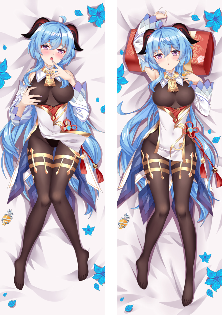 Ganyu Genshin Impact Anime Dakimakura Pillow Japanese Hugging Body Pillowcase