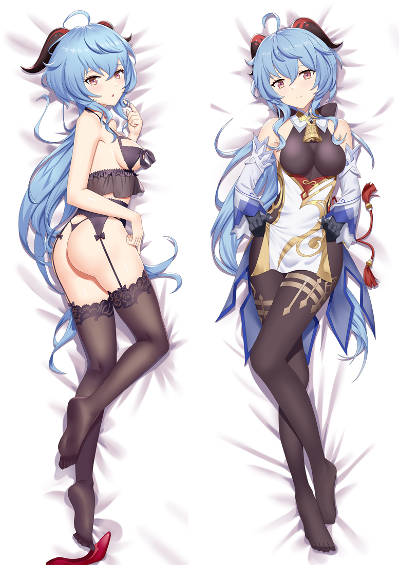 Genshin Impact Ganyu Anime Dakimakura Japanese Hugging Body Pillowcases