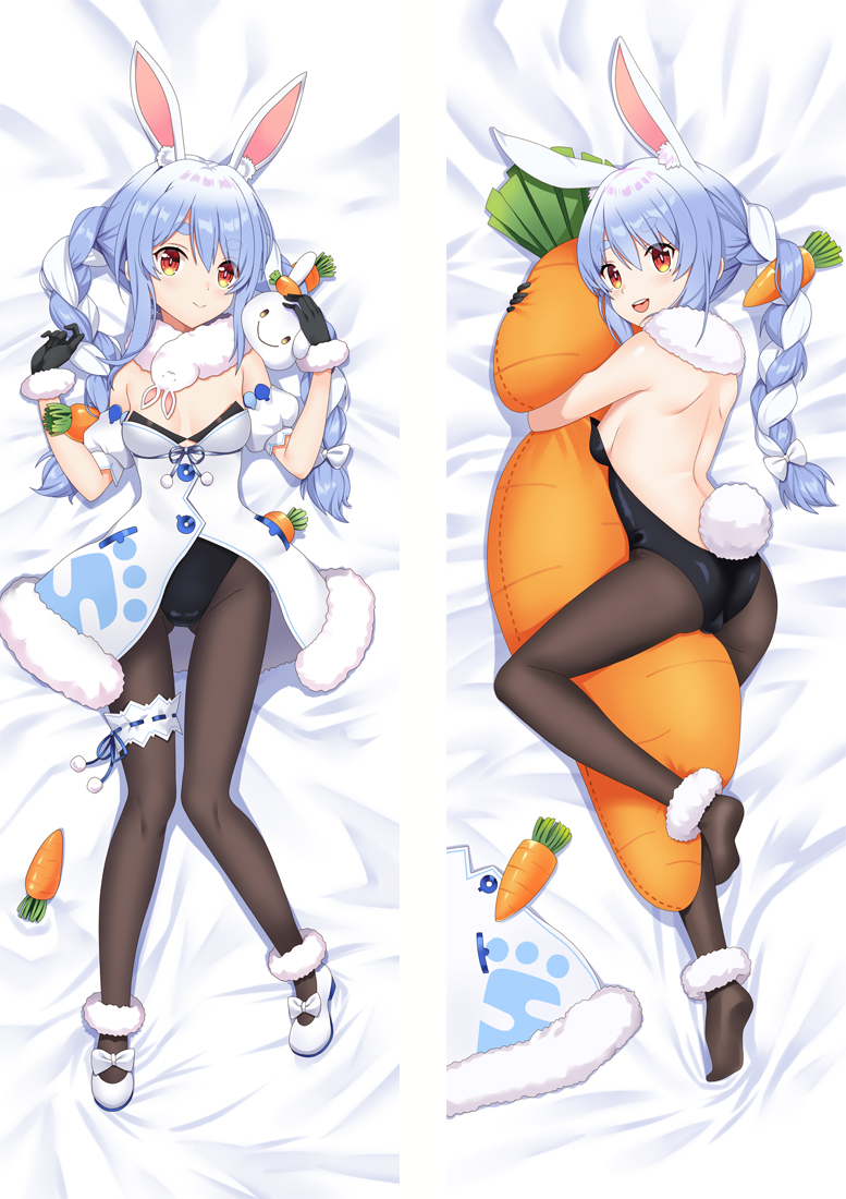 Virtual Youtuber Usada Pekora Anime Dakimakura Japanese Hugging Body PillowCover