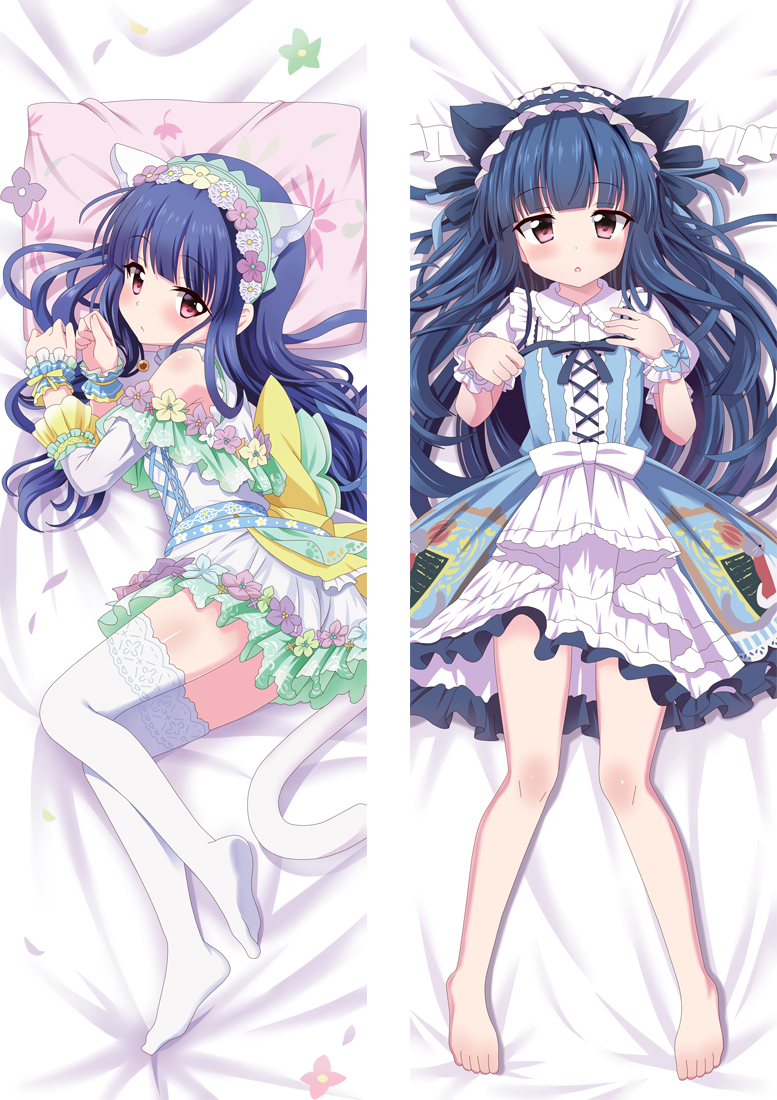 The Idolmaster Sajo Yukimi Anime Dakimakura Japanese Hugging Body PillowCover