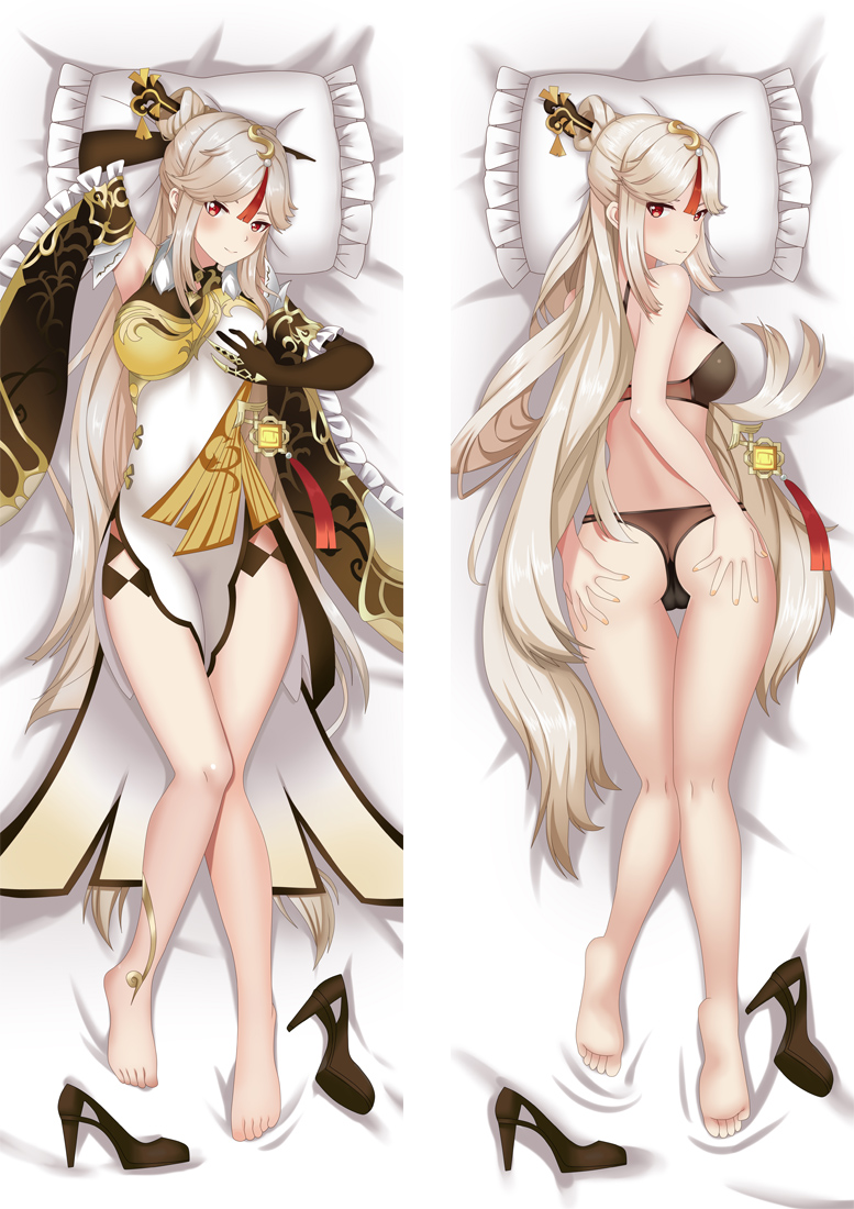 Genshin Impact Ningguang Anime Dakimakura Japanese Hugging Body PillowCover