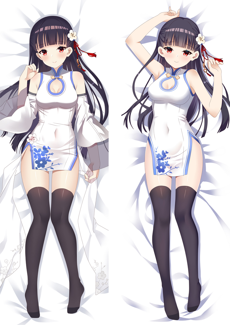 Warship Girls Yat Sen Anime Dakimakura Japanese Hugging Body PillowCover