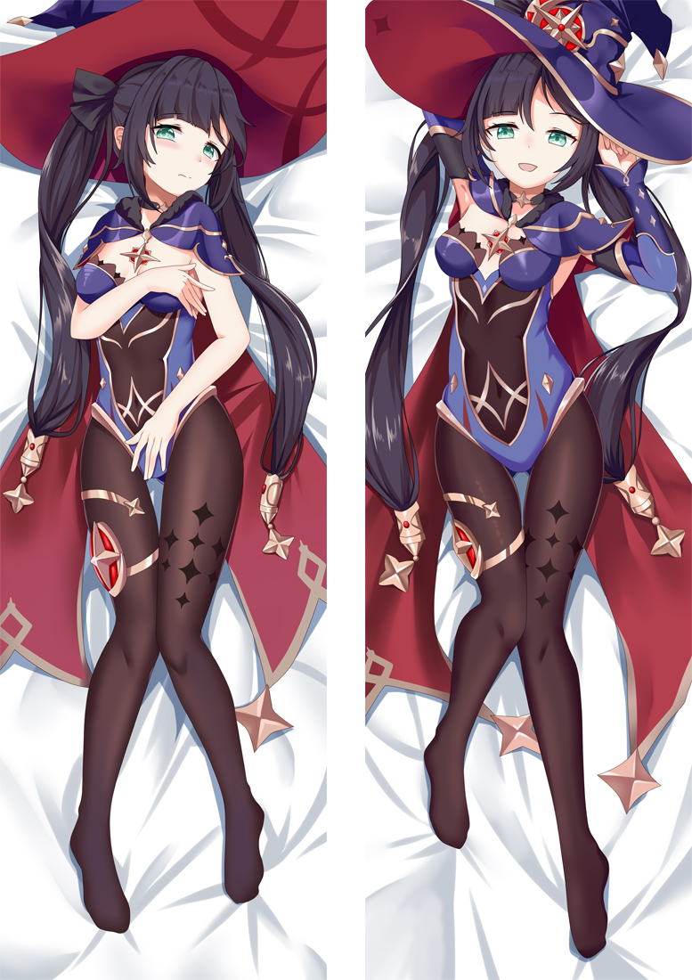 Genshin Impact Mona Anime Dakimakura Japanese Hugging Body PillowCover