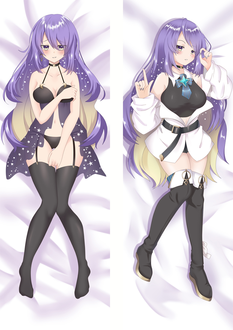 Virtual Youtuber Moona Hoshinova Anime Dakimakura Japanese Hugging Body PillowCover