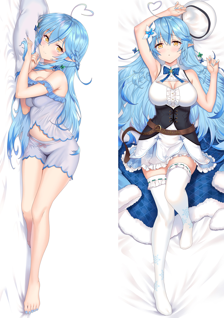 Virtual Youtuber Gawr Gura Anime Dakimakura Japanese Hugging Body PillowCover