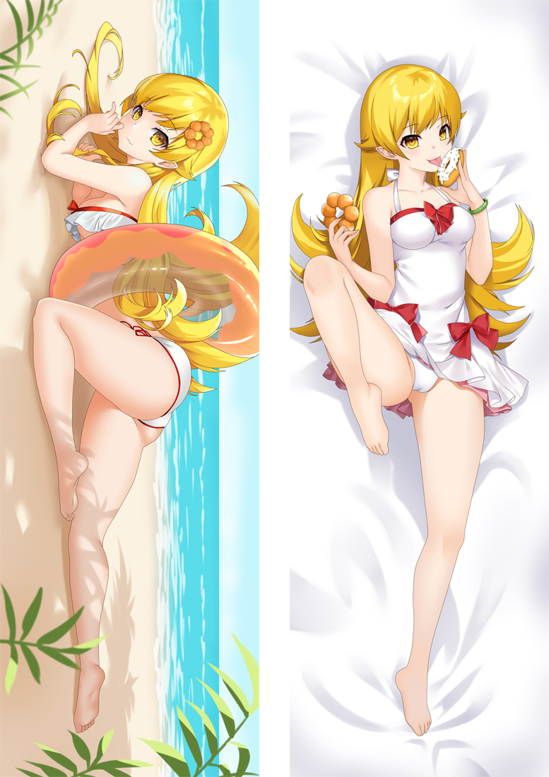 Bakemonogatari Shinobu Oshino Anime Dakimakura Japanese Hugging Body PillowCover