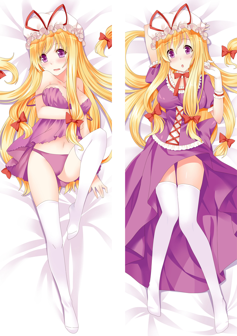 TouHou Project Yakumo Yukari Anime Dakimakura Japanese Hugging Body PillowCover