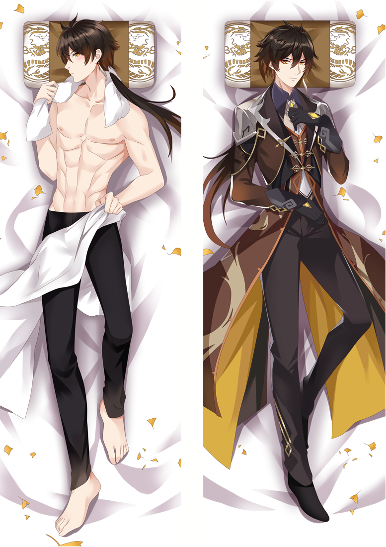 Genshin Impact ZhongLi Anime Dakimakura Japanese Hugging Body PillowCover